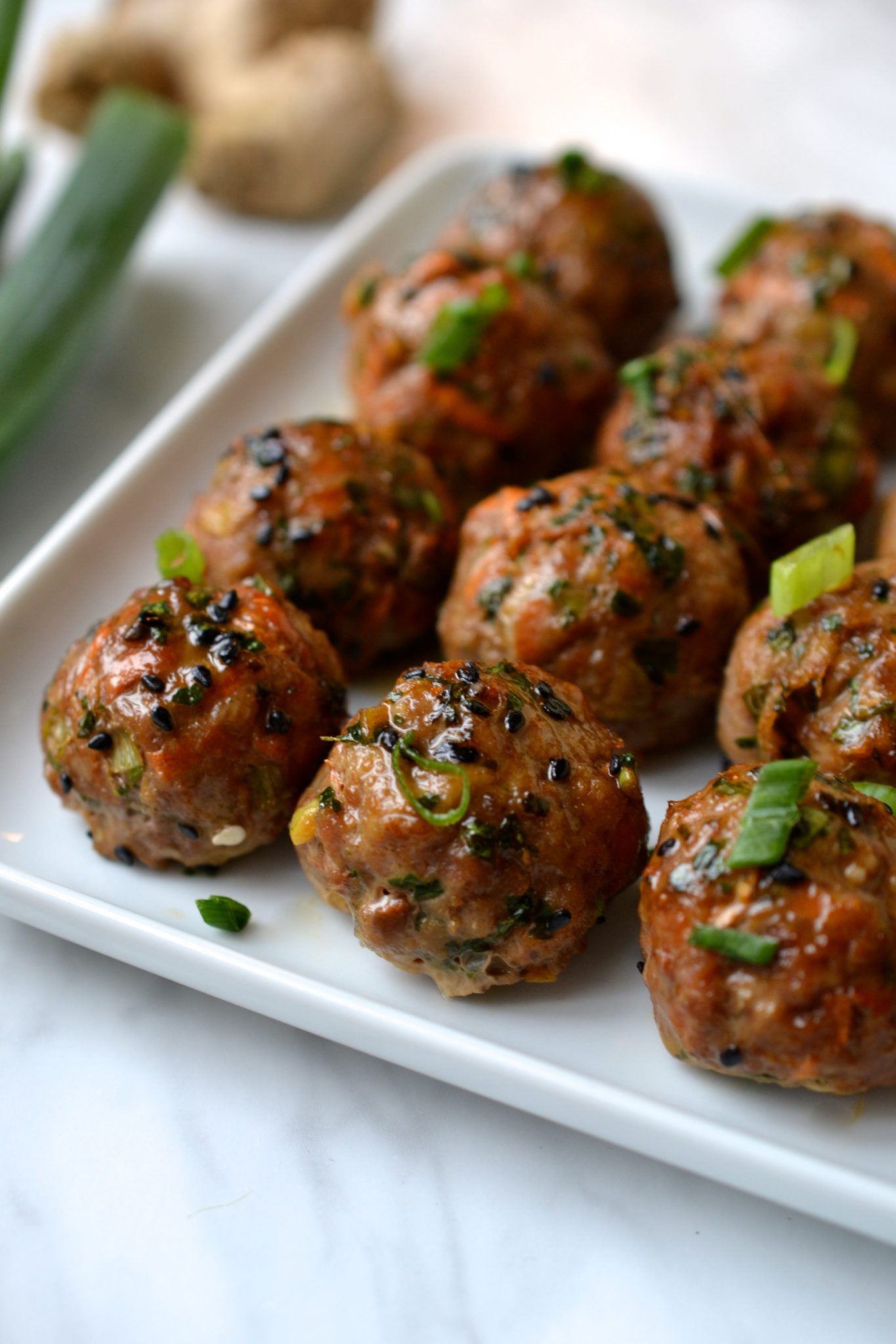 Asian Pork Meatballs | Every Last Bite