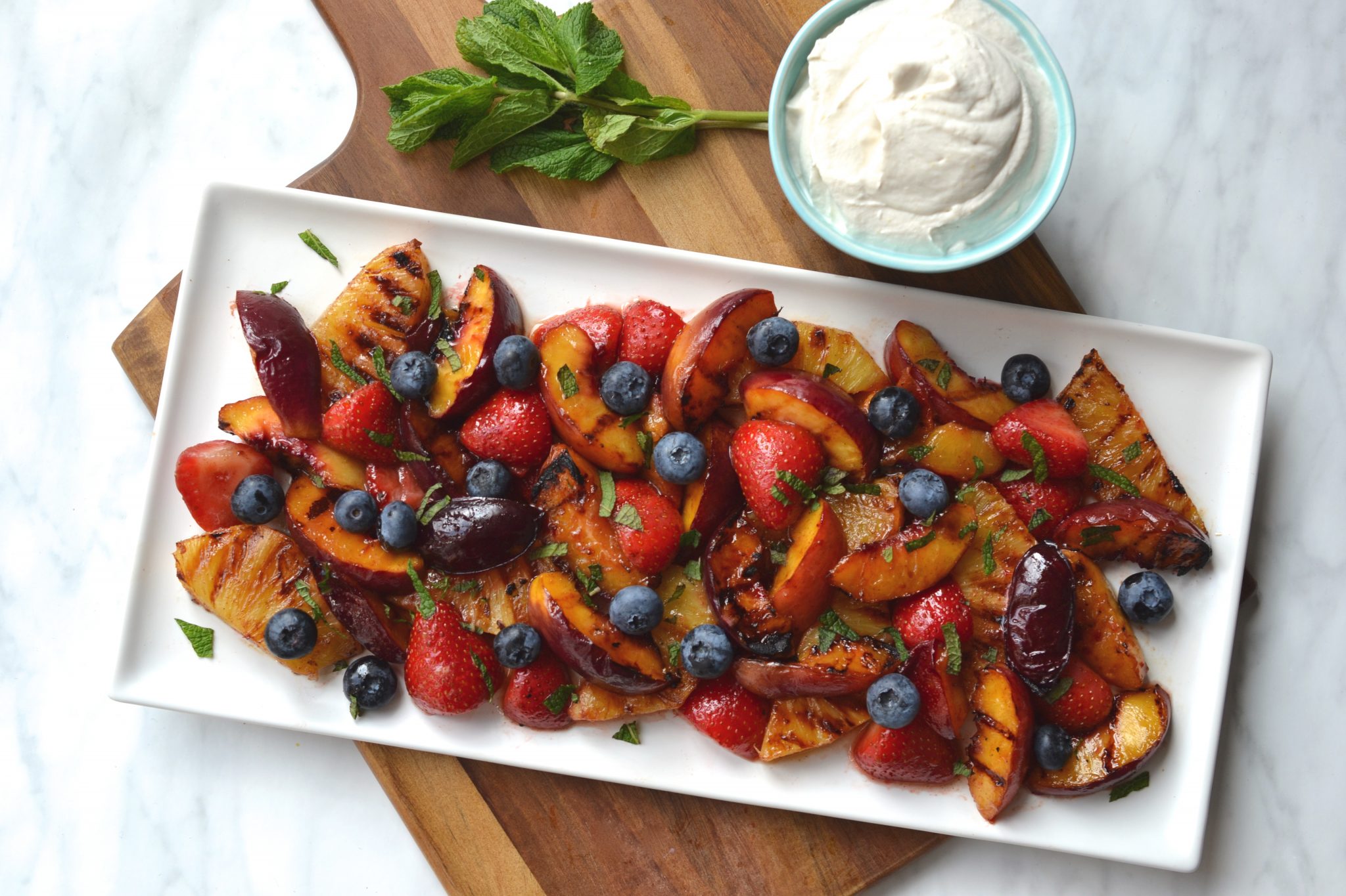 BBQ Fruit Salad Every Last Bite