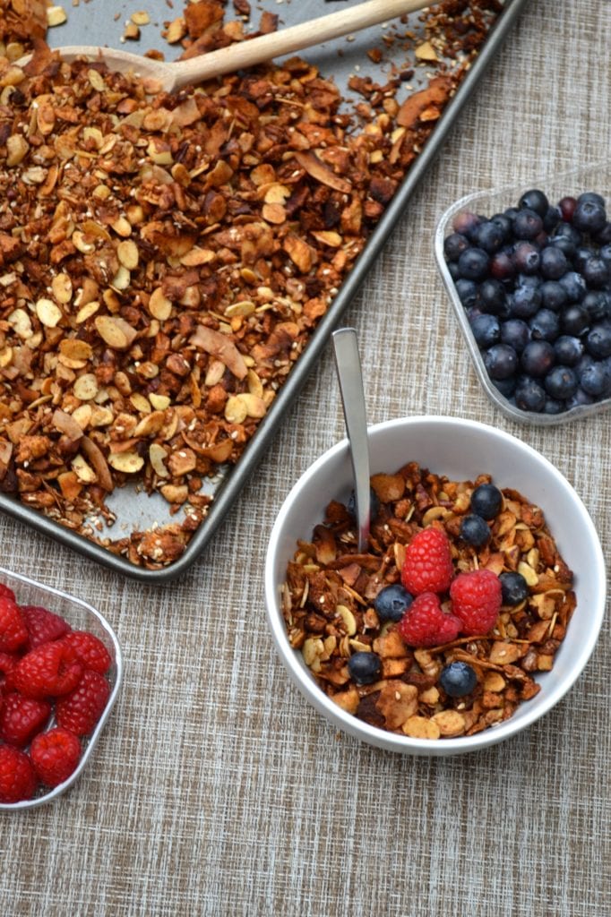 Apple Cinnamon Granola | Every Last Bite