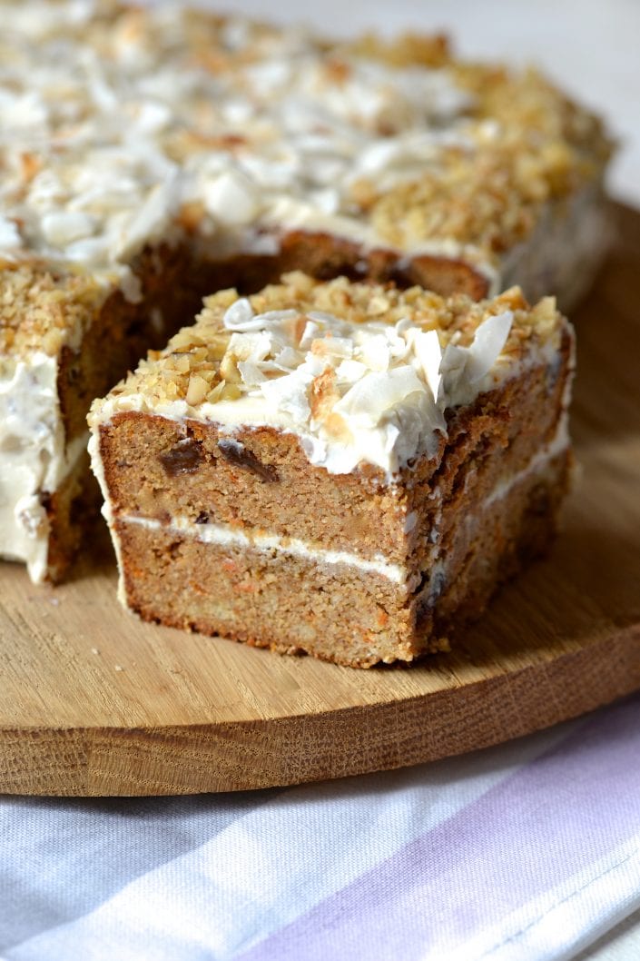 Carrot Cake | Every Last Bite Paleo Carrot Cake