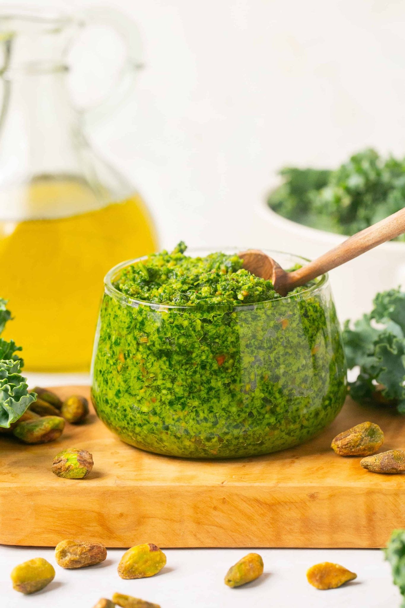 Kale and Pistachio Pesto | Every Last Bite Kale and Pistachio Pesto