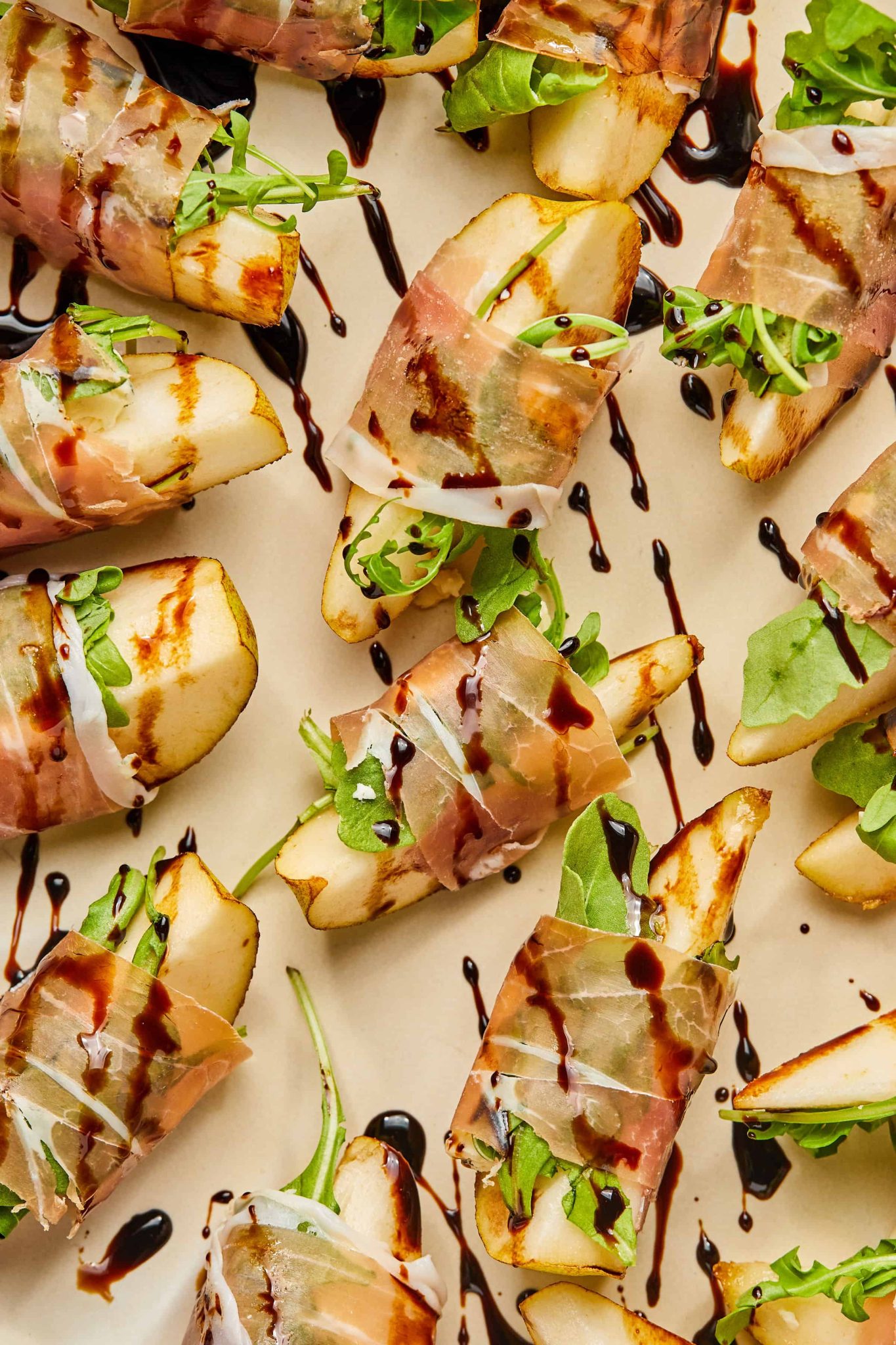 Prosciutto, Pear & Gorgonzola Bites 