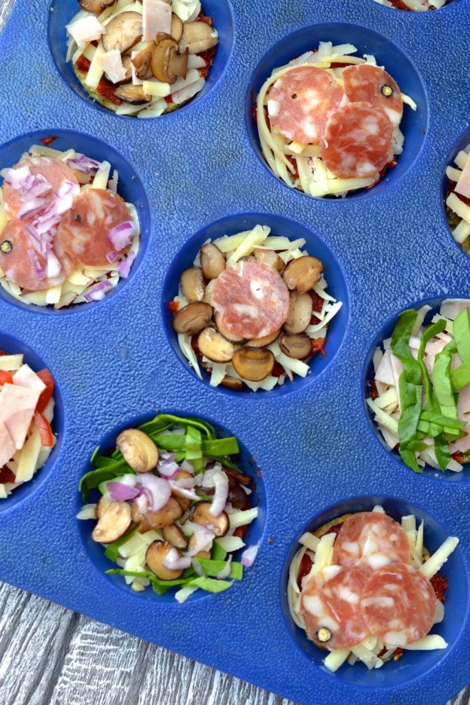 Cauliflower Crust Pizza Bites | Every Last Bite Cauliflower Crust Pizza Bites