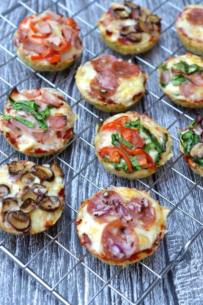 Cauliflower Crust Pizza Bites | Every Last Bite