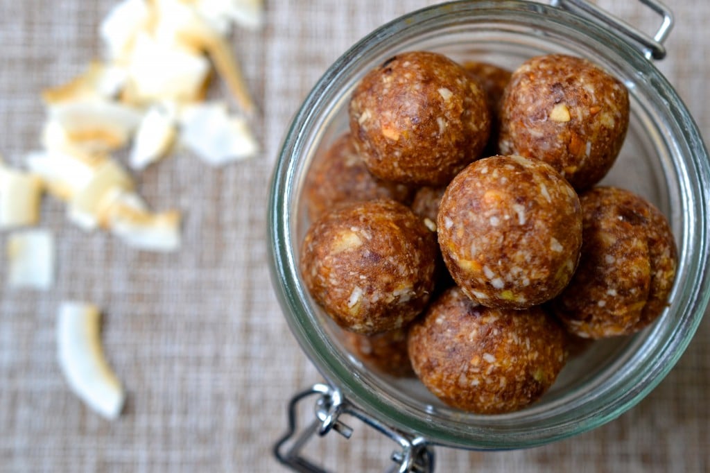 Coconut and Ginger Energy Balls | Every Last Bite