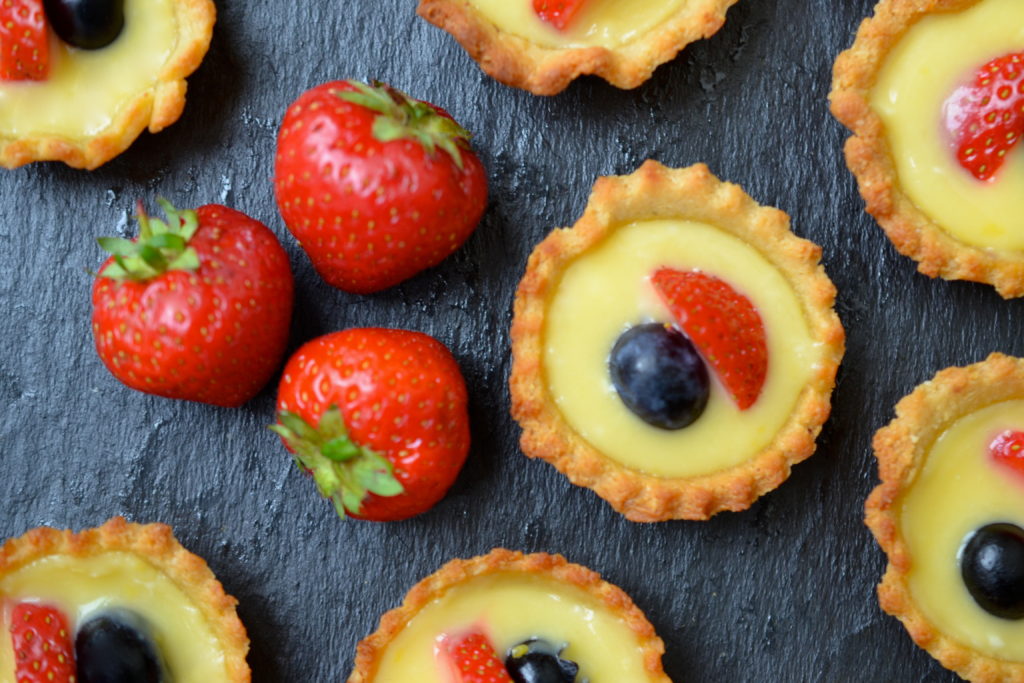 Mini Tarts with Lemon Curd & Berries Every Last Bite