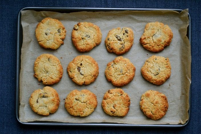 Coconut & Raisin Cookies