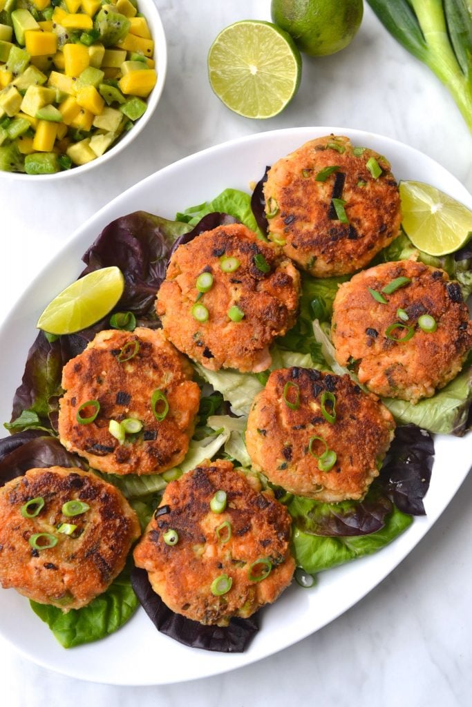 Asian Salmon Cakes | Every Last Bite