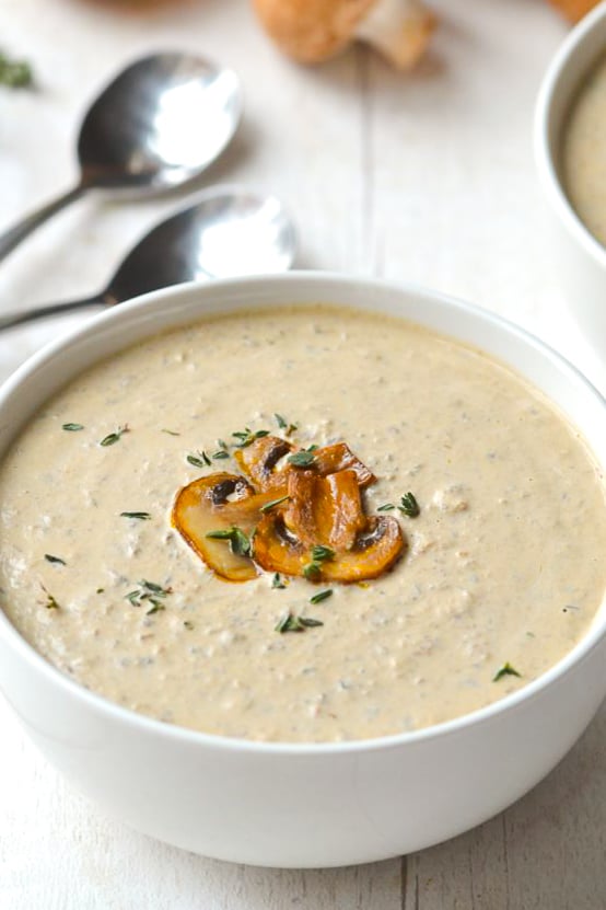 Cream of Mushroom Soup | Every Last Bite Whole30 Cream of Mushroom Soup
