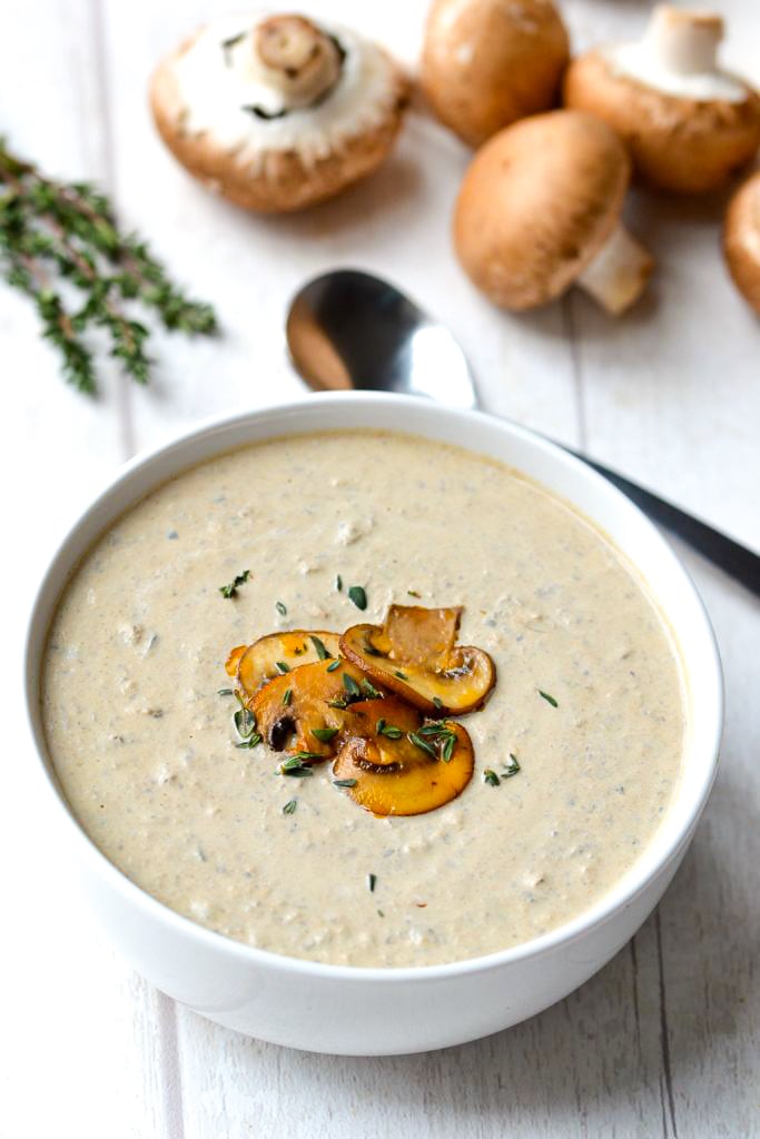Cream of Mushroom Soup | Every Last Bite Whole30 Cream of Mushroom Soup