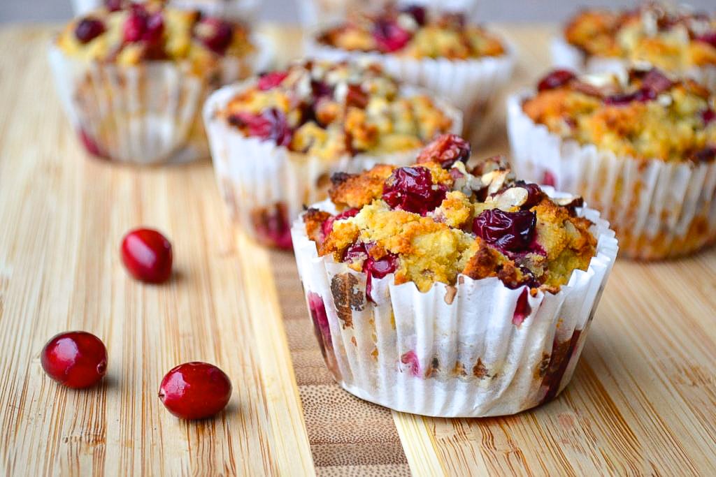 Cranberry, Orange & Pecan Muffins-image