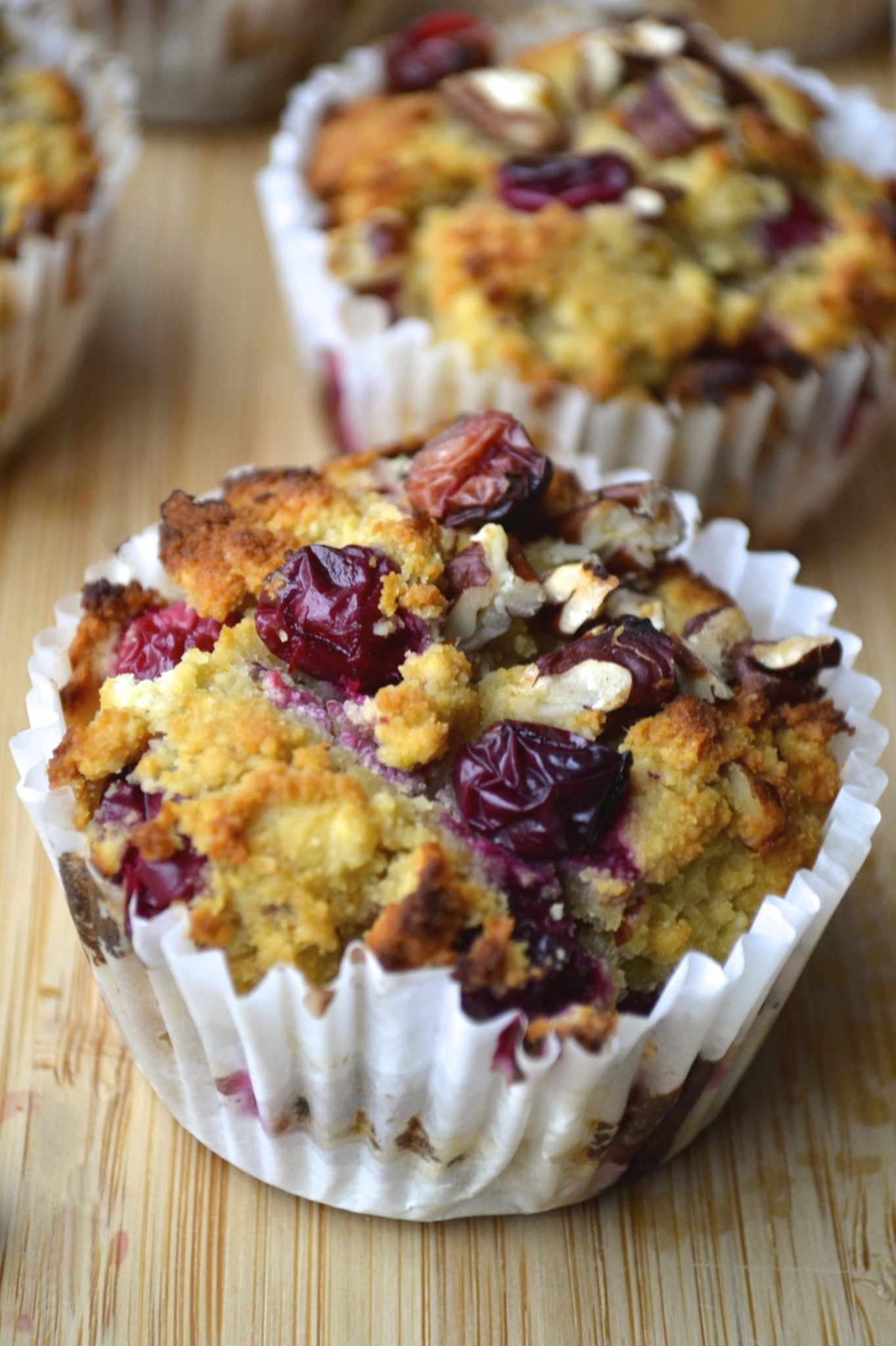 Cranberry, Orange &amp; Pecan Muffins | Every Last Bite