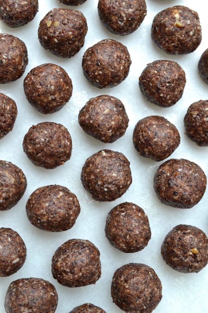Cherry & Tahini Energy Balls | Every Last Bite