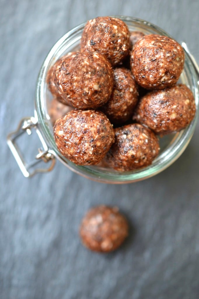 Cherry & Tahini Energy Balls | Every Last Bite