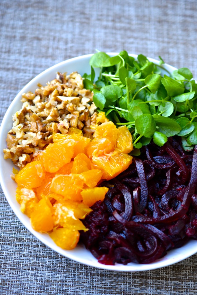 Beet, Orange, Watercress & Walnut Salad | Every Last Bite
