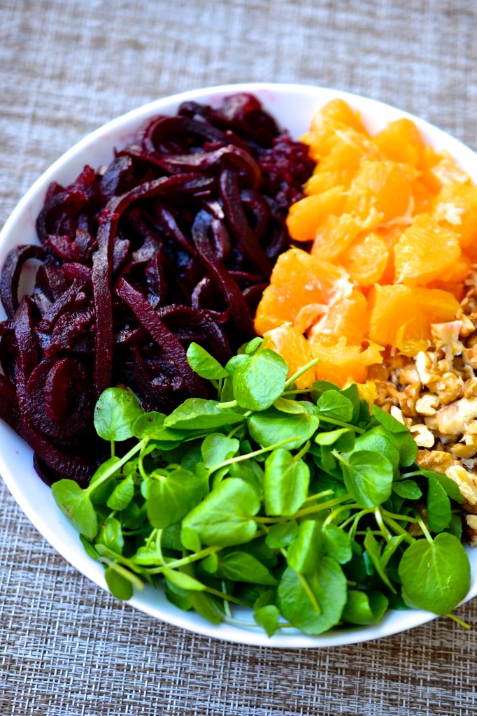 Beet, Orange, Watercress & Walnut Salad | Every Last Bite