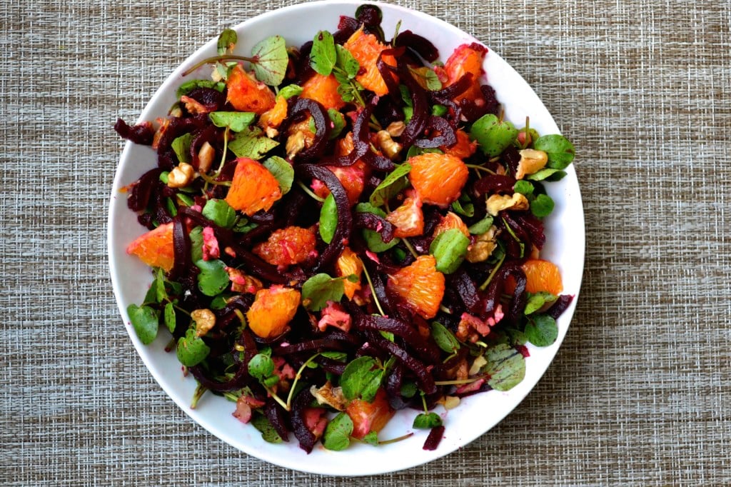 Beet, Orange, Watercress & Walnut Salad | Every Last Bite