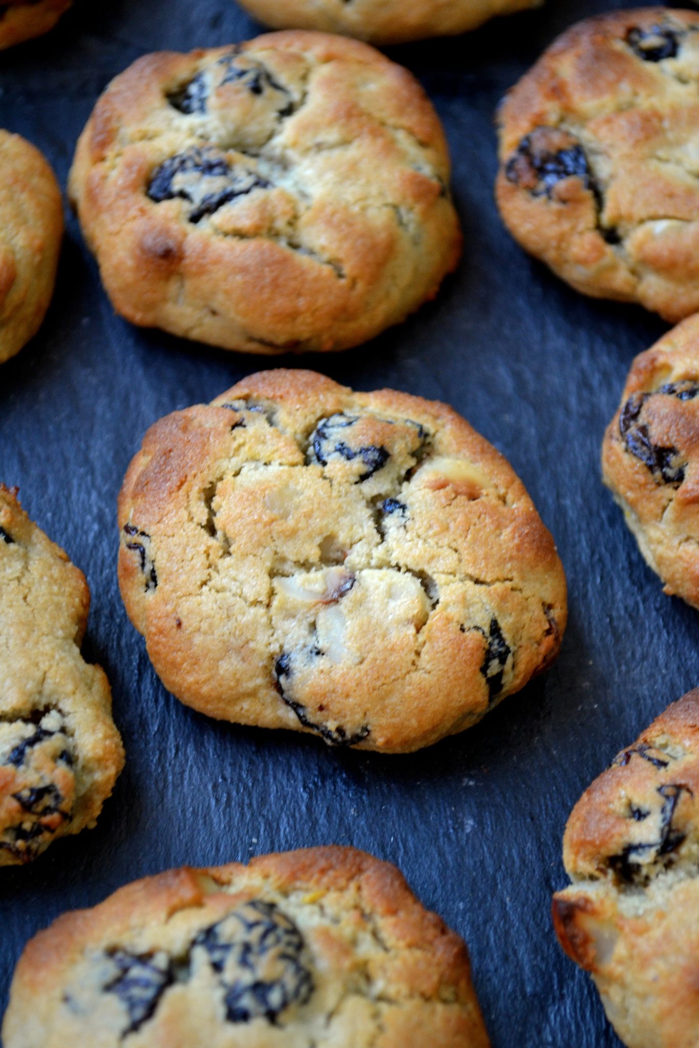 Dried Cherry & Macadamia Cookies