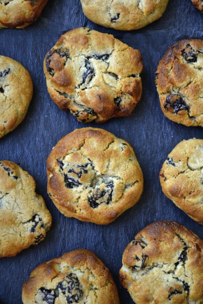 Dried Cherry & Macadamia Cookies | Every Last Bite