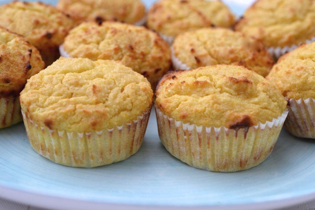 Paleo Lemon Cupcakes with Strawberry Icing