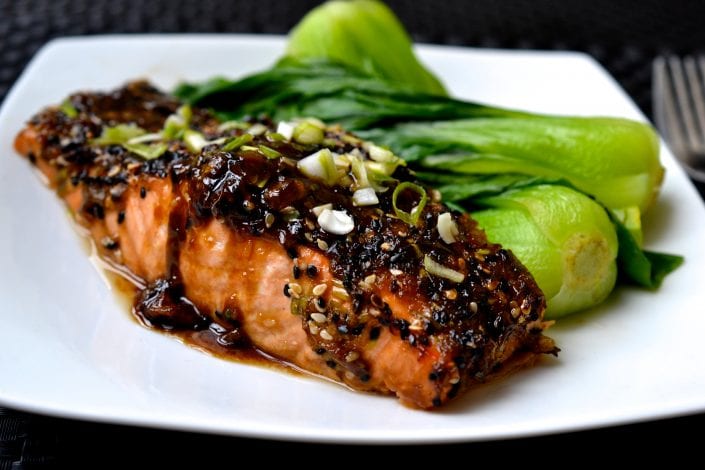 Sesame Salmon | Every Last Bite Sesame Salmon