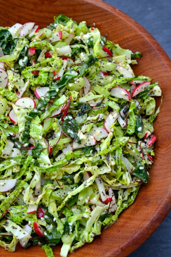 Crunchy Green Slaw | Every Last Bite