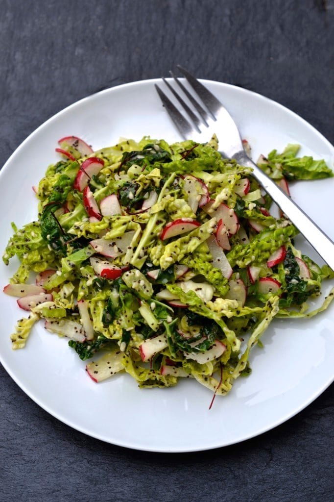 Crunchy Green Slaw | Every Last Bite