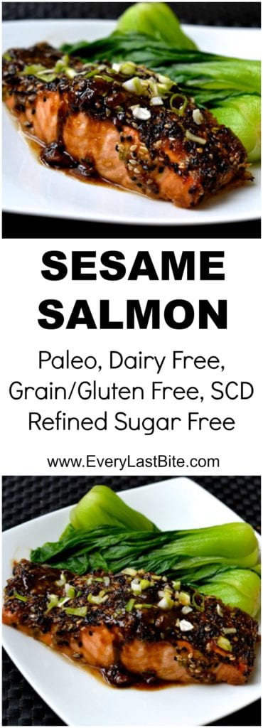 Paleo Sesame Salmon