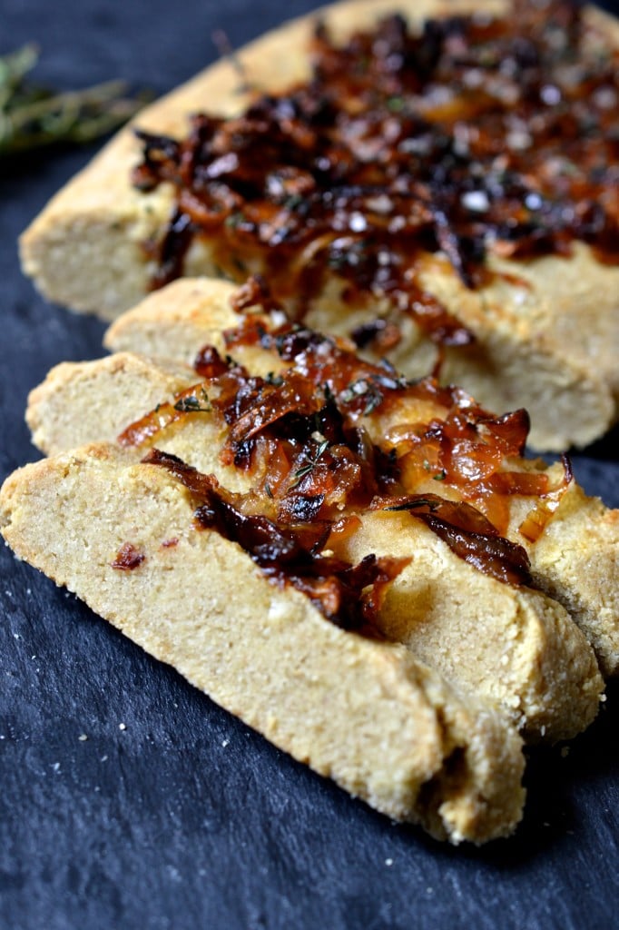 Caramelized Onion & Thyme Focaccia | Every Last Bite