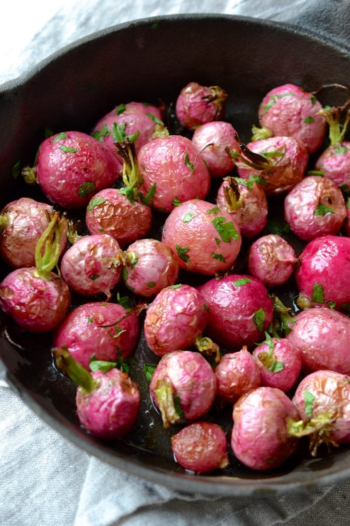Roasted Radishes | Every Last Bite Roasted Radishes