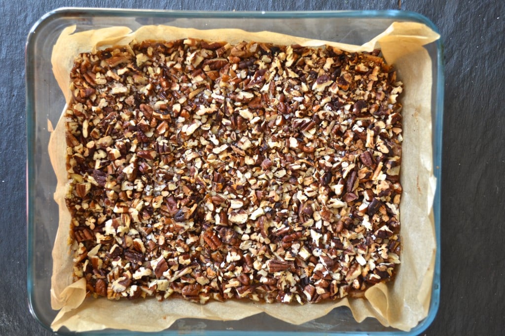 Pecan & Caramel Shortbread Bars | Every Last Bite