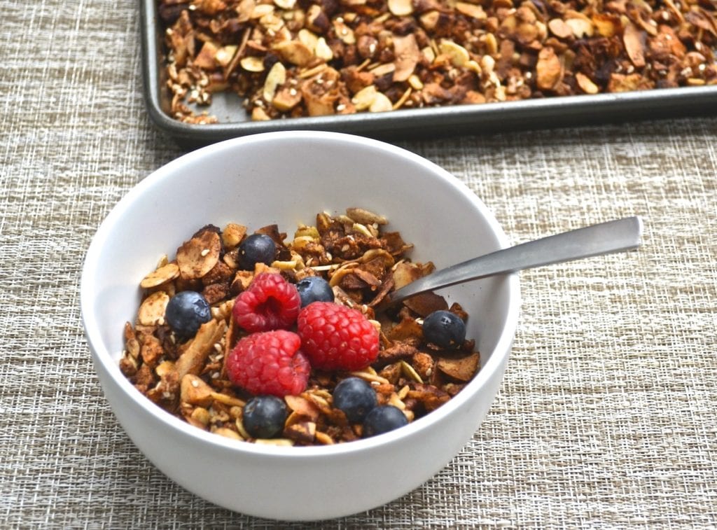 Apple & Cinnamon Granola | Every Last Bite
