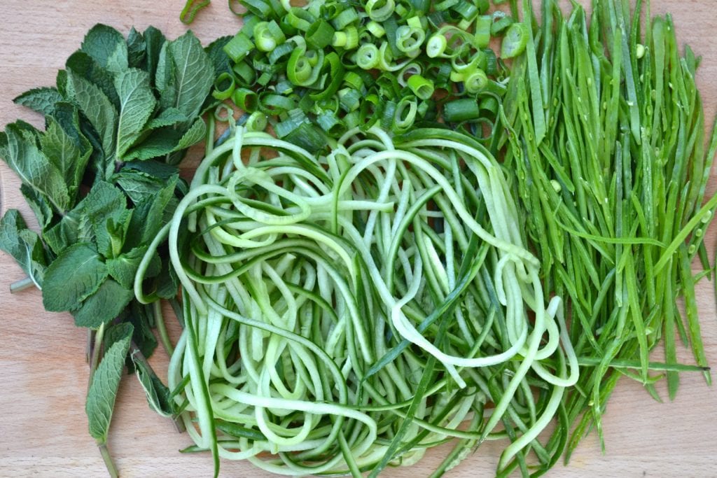 Cucumber Noodle Salad | Every Last Bite Cucumber Noodle Salad