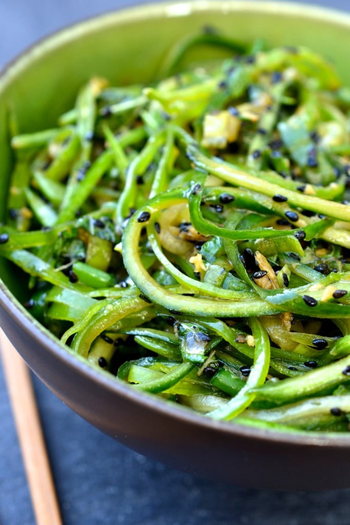 Cucumber Noodle Salad | Every Last Bite