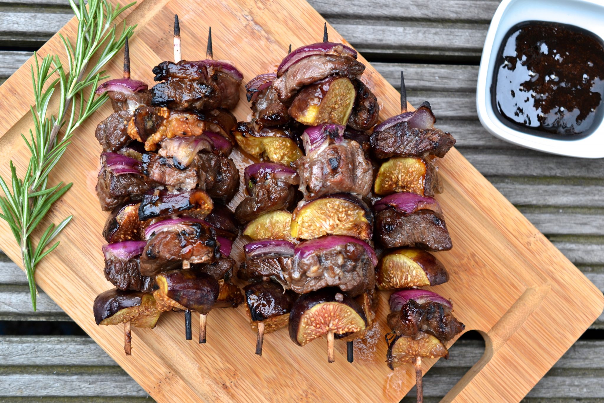 Beef, Fig & Red Onion Skewers Every Last Bite