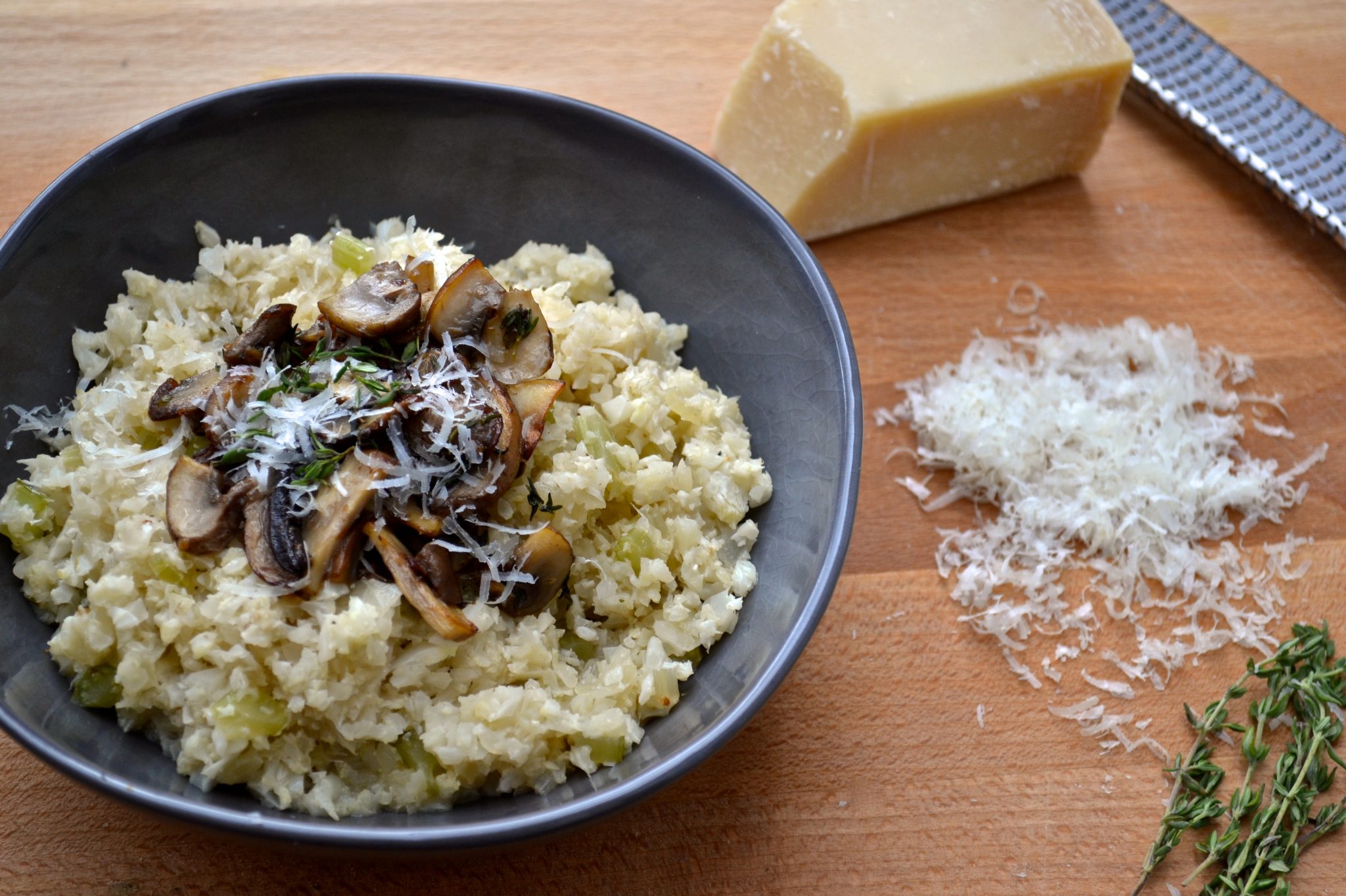 Mushroom Cauliflower Risotto Every Last Bite