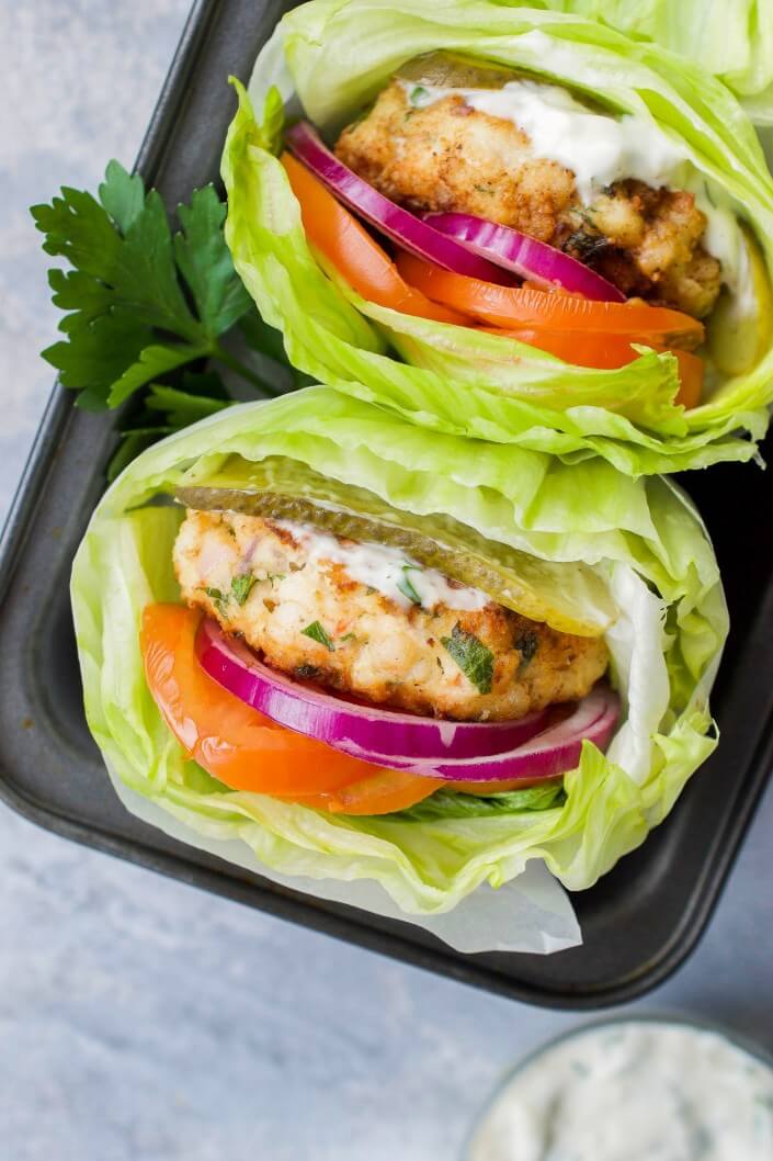Shrimp Burgers | Every Last Bite Shrimp Burgers