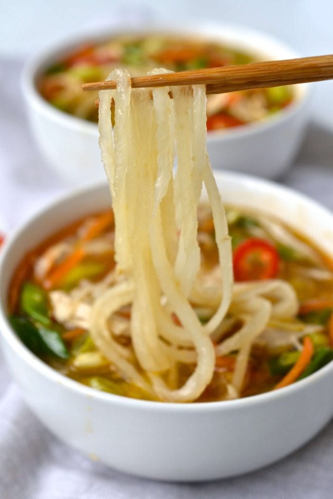 Paleo Asian Noodle Soup