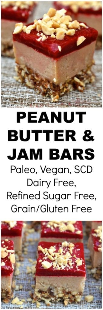 Peanut Butter & Jam Bars | Every Last Bite Peanut Butter & Jam Bars