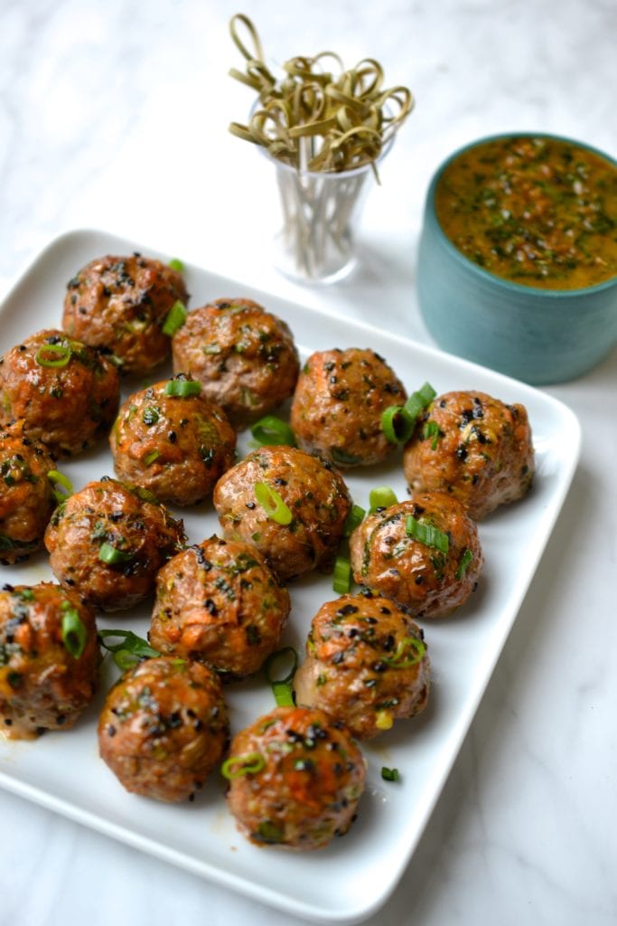 Asian Pork Meatballs Every Last Bite