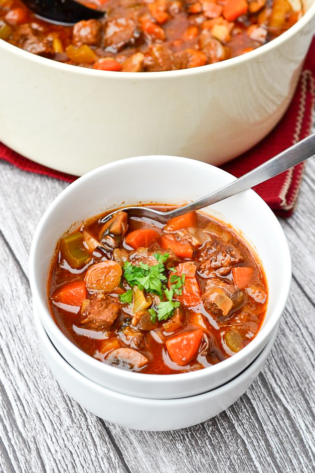 Healthy Beef And Vegetable Stew Chunky Beef & Vegetable Stew | Every Last Bite