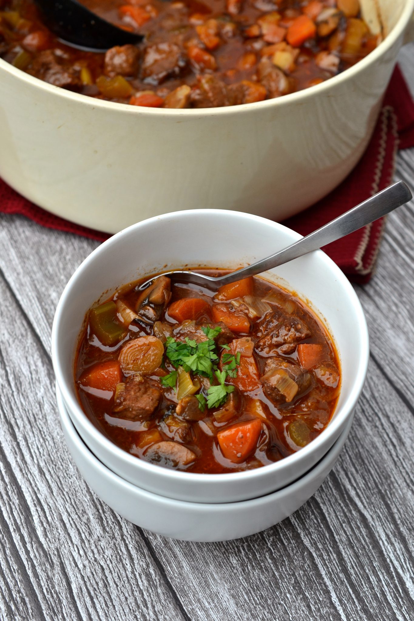 Chunky Beef & Vegetable Stew Every Last Bite