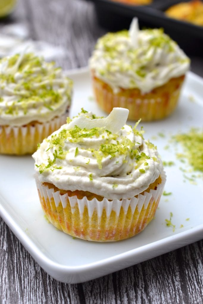 Coconut & Lime Cupcakes