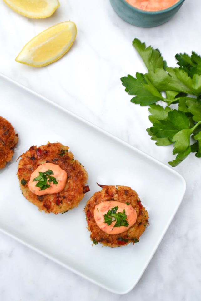 Whole30 Crab Cakes