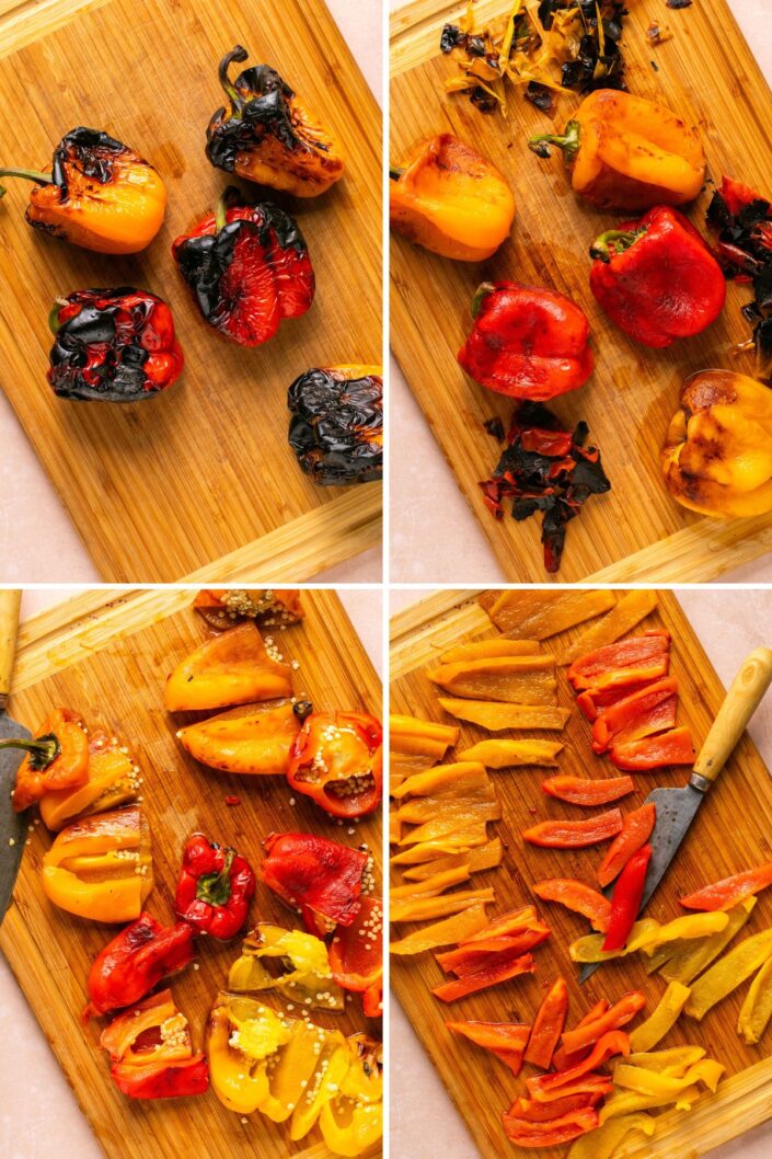 Peeling Peppers