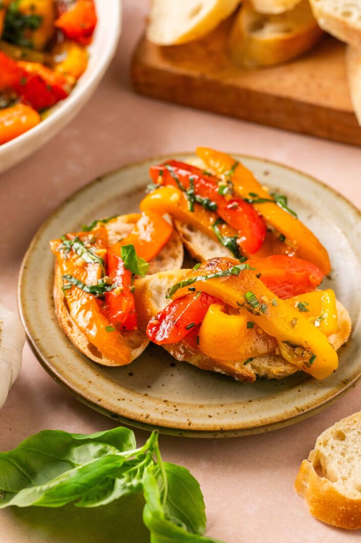 Oven Roasted Bell Peppers