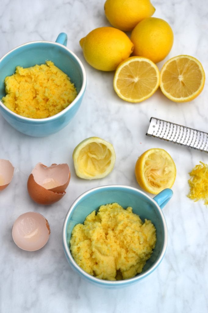4-Minute Lemon Mug Cake