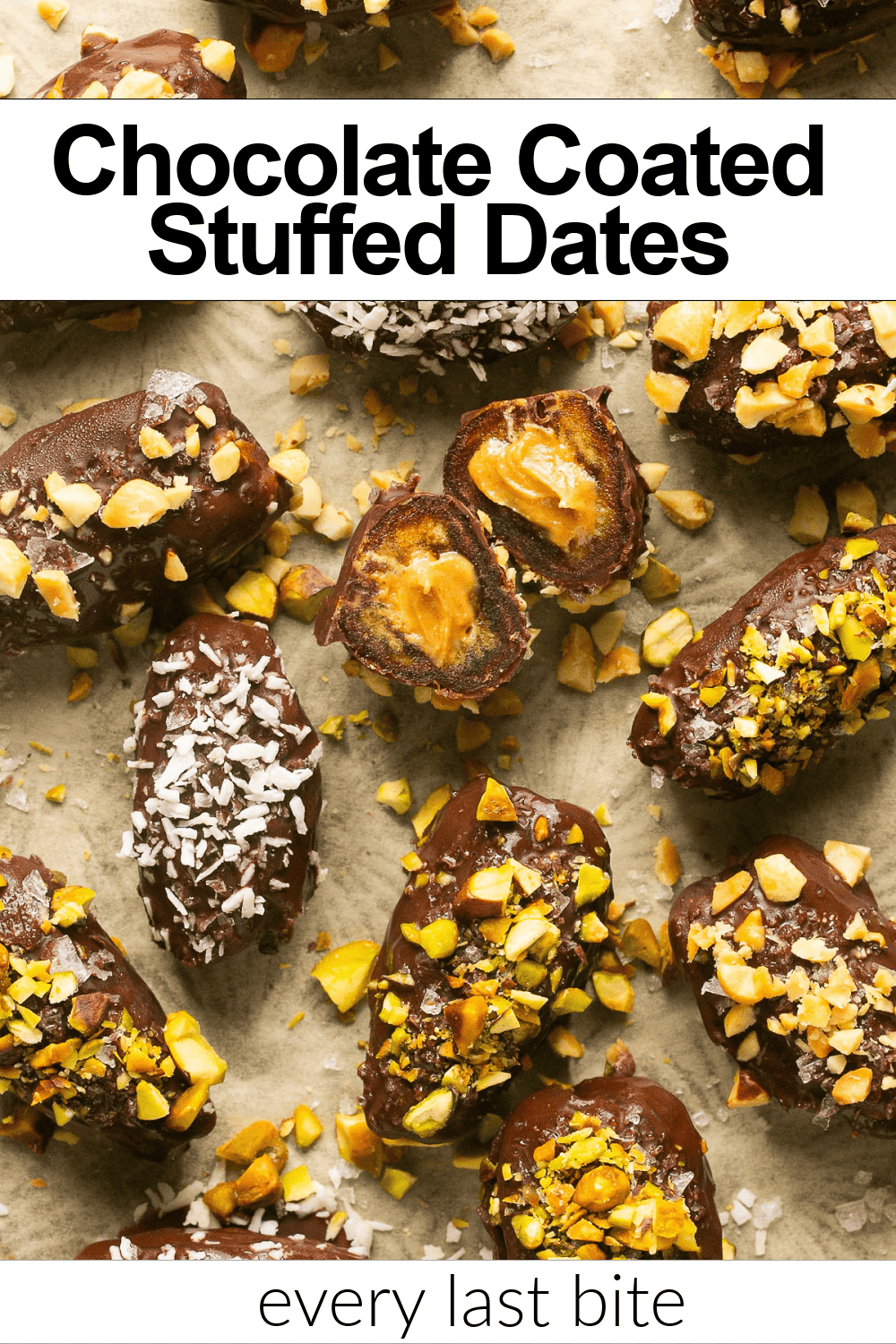 Chocolate Dates with Almonds Chocolate Dates with Almonds