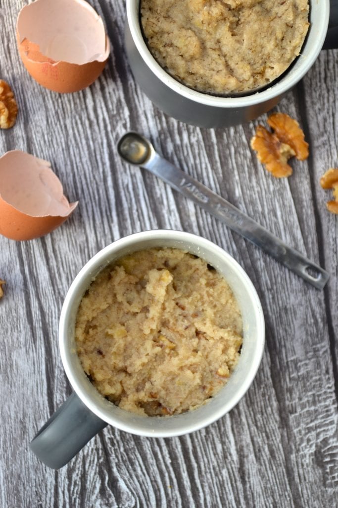 Banana Bread Mug Cake | Every Last Bite Paleo Banana Bread Mug Cake
