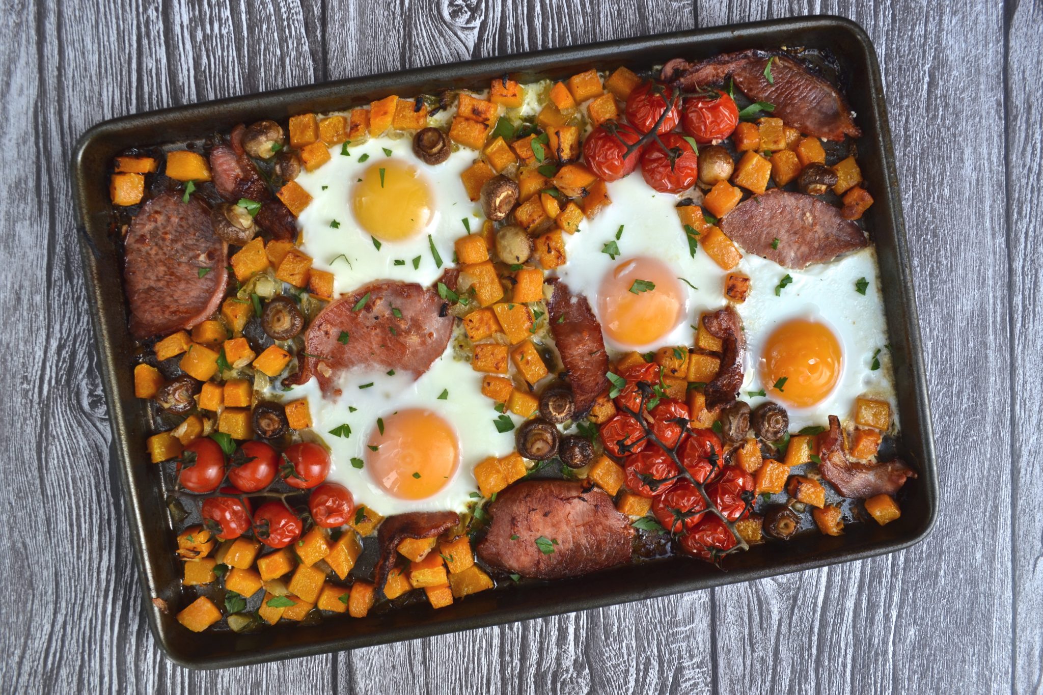 Sheet Pan English Breakfast Recipe